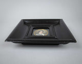 19th Century Finely Painted Porcelain Miniature Of A Lady In Ebonised Frame - Harrington Antiques