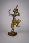 19th Century Gilt Bronze Prince Rama Thai Deity, Dated 1883. - Harrington Antiques