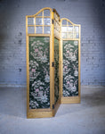 19th Century Giltwood & Bevelled Glass Three Leaf Folding Screen. - Harrington Antiques