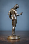 19th Century Grand Tour Narcissus Bronze - Harrington Antiques