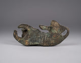 19th Century Laying Lion Bronze - Harrington Antiques