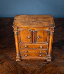 19th Century Miniature Cupboard Apprentice Piece - Harrington Antiques
