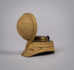 19th Century Novelty Pith / Safari Helmet Ink Well. - Harrington Antiques
