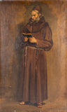 19th Century Oil On Canvas - The Friar - Harrington Antiques