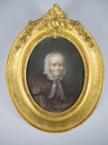 19th Century Pastel Portrait Of A Seated Lady In Gilt Frame - Harrington Antiques