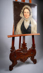 19th Century Portrait Of A Lady - Oil On Canvas. English School. - Harrington Antiques