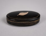 19th Century Tortoiseshell & Gilt Metal 'Leaf' Snuff Box. - Harrington Antiques
