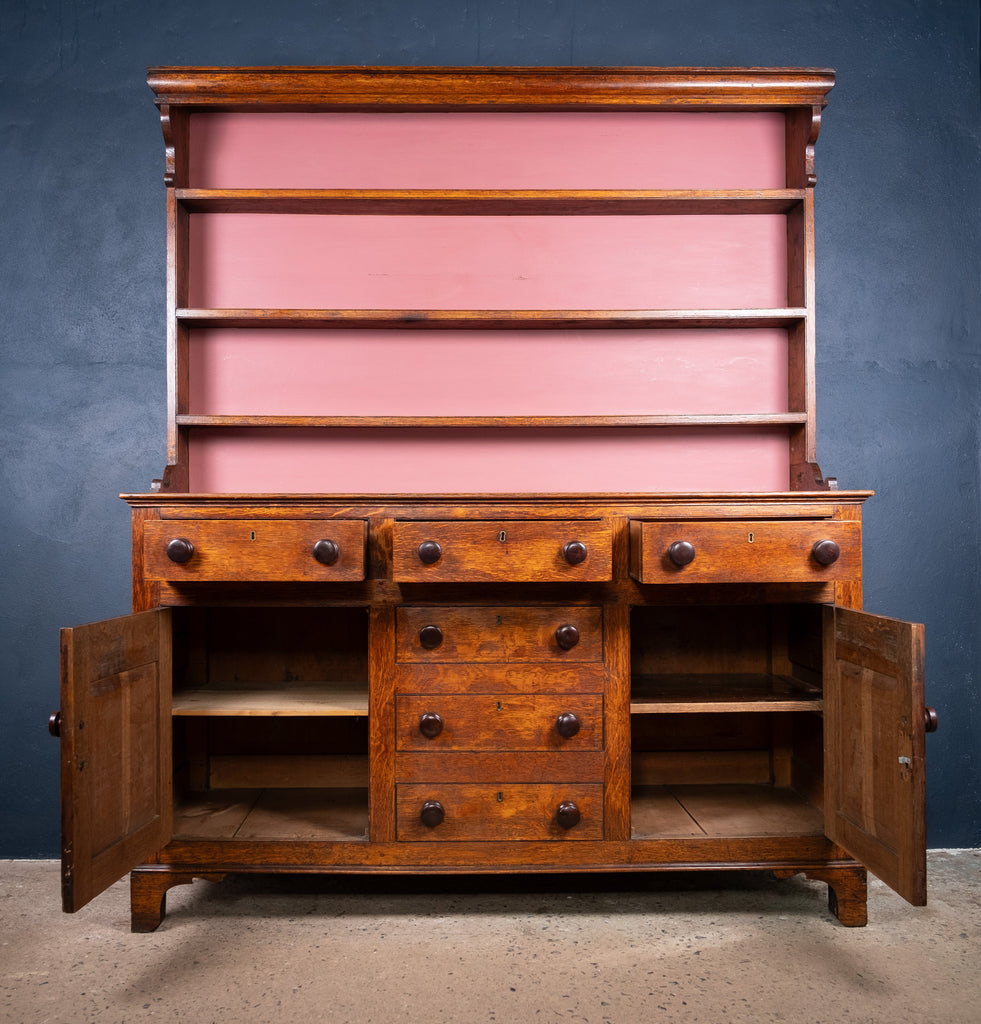 Harrington Rack 19th Century Welsh Oak Dresser & Rack | Harrington Antiques