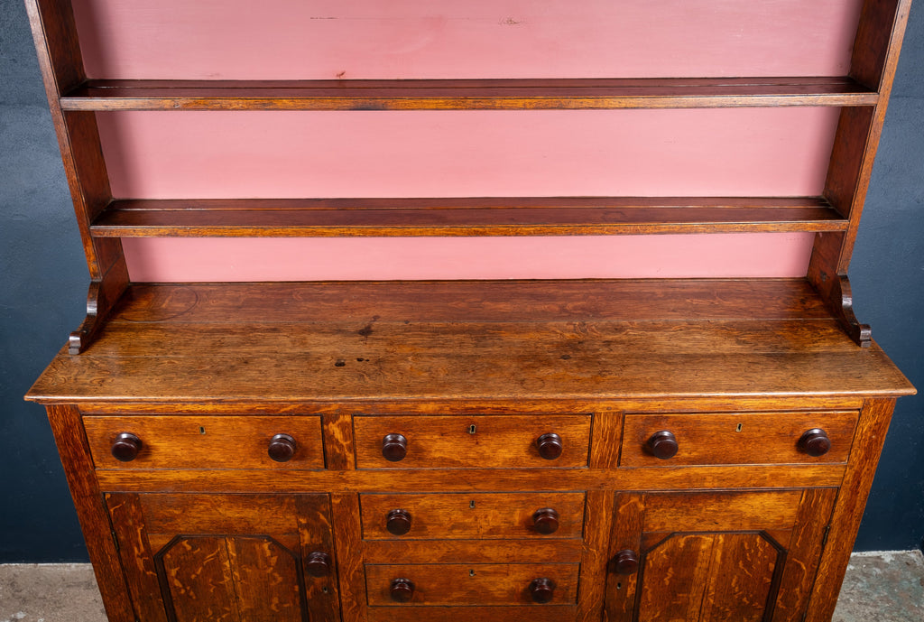 Harrington Rack 19th Century Welsh Oak Dresser & Rack | Harrington Antiques