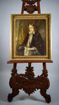 20th Century Portrait Of A Lady, Signed D. Adams. Oil On Canvas. - Harrington Antiques