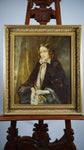 20th Century Portrait Of A Lady, Signed D. Adams. Oil On Canvas. - Harrington Antiques
