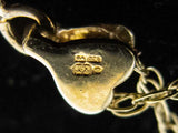 9 Carat Gold and Diamond Celtic Knot Necklace by Gallery Abbeycrest, Sheffield.