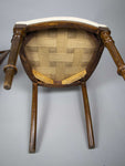 A Pair of 19th Century Edwardian Ornate Walnut Side Chairs (c.1901-1910) - Harrington Antiques