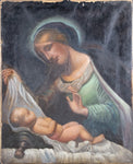 After 'Madonna Del Velo' by Carlo Dolci - Oil On Canvas. - Harrington Antiques