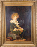 After Sir John Everett Millais (1829-1896), 'Bubbles'. Oil On Board. - Harrington Antiques