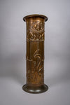 Arts & Crafts Hammered Copper Stick Stand, c.1900 - Harrington Antiques