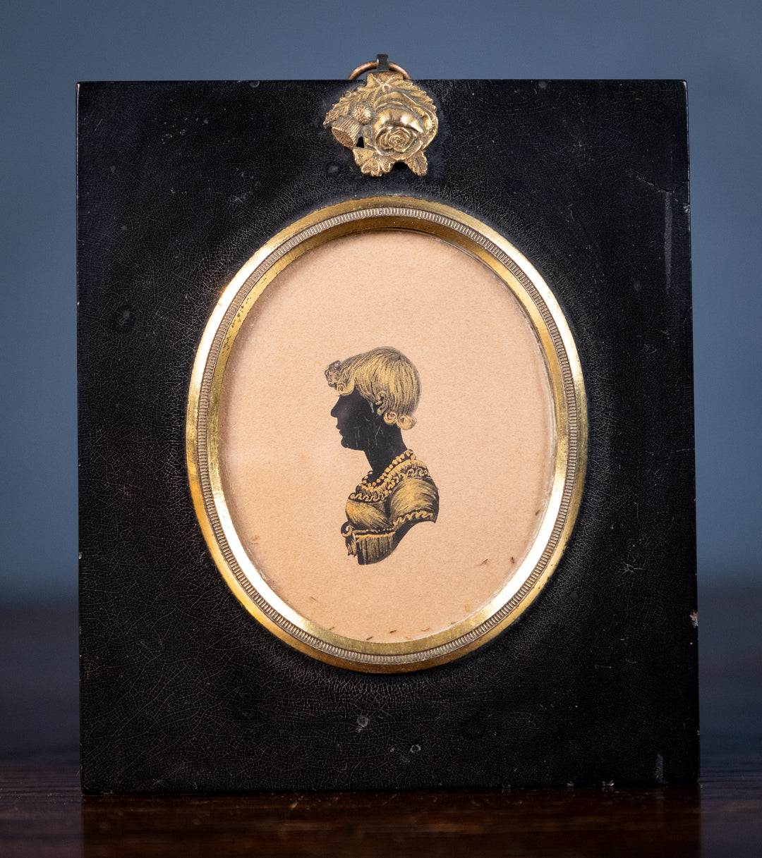 bronzed-silhouette-portrait-of