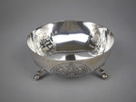 Continental .800 Silver Bowl With Byzantine & Jerusalem Crests. - Harrington Antiques