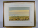 Donald Wincup (1934-2015), 'Blythburgh Evening', Norfolk. Signed Watercolour. - Harrington Antiques
