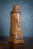 Early 20th Century Carved Oak Robed Monk - Harrington Antiques