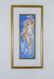 Early 20th Century Miniature Of Nude Female With Doves In Gilt Frame - Harrington Antiques