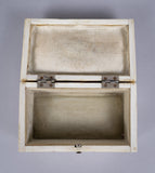 Early 20th Century Mother Of Pearl Casket / Box, c.1900. - Harrington Antiques