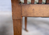 Early 20th Century Sheraton Revival Inlaid Mahogany Tub Chair. - Harrington Antiques