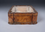 Early 20th Century Tooled Leather Table Top Display Box - Harrington Antiques