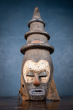 Early 20th Century Yaka Initiation Mask, D. R. Congo. - Harrington Antiques
