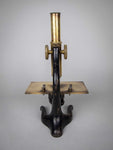 Ernest Leitz Wetzlar Brass Monocular Microscope, c.1913. (Serial No. 163721) - Harrington Antiques