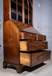 Fine George II Chippendale Period Bureau Bookcase With Bramah Lock. - Harrington Antiques