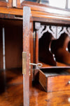 Fine George II Chippendale Period Bureau Bookcase With Bramah Lock. - Harrington Antiques