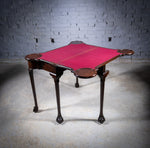 Fine George II Chippendale Period Mahogany Ball & Claw Card Table, c.1750. - Harrington Antiques