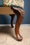 George II Carved Walnut Wingback Armchair, c.1750 - Harrington Antiques