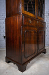 George III Chippendale Period Mahogany Glazed Bookcase. - Harrington Antiques
