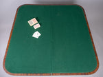George III Mahogany & Ebony Demi-Lune Folding Card Table, c.1790 - Harrington Antiques