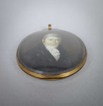 George III Miniature Portrait Of A Gentleman - Oil On Ivory, c.1780-90. - Harrington Antiques