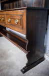 George III Period English Oak Dresser With Rack. - Harrington Antiques