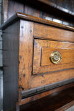 George III Period English Oak Dresser With Rack. - Harrington Antiques