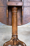 George III Provincial Oak Tilt Top Table, c.1760 - Harrington Antiques