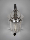 George III Sterling Silver Teapot by Henry Chawner, London, 1807 - Harrington Antiques