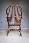 Georgian Saddle Seated Bow Back Windsor Chair, c.1800. - Harrington Antiques