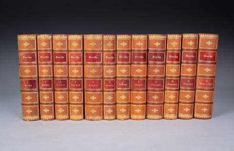 Goethes Werke (Goethe's Work) by Johann Wolfgang von Goethe - 12 Volumes - Harrington Antiques
