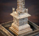 Grand Tour Bronze Model Of Colonne Vendome (Vendome Column), c.1860 - Harrington Antiques