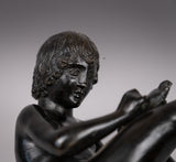 Grand Tour Bronze Of Spinario - Harrington Antiques