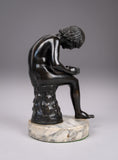 Grand Tour Bronze Of Spinario - Harrington Antiques