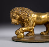 Grand Tour Gilt Bronze Of The Medici Lion - Harrington Antiques