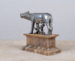 Grand Tour Silvered Model Of The Capitoline Wolf - Harrington Antiques