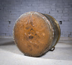 Large Georgian Brass, Copper & Iron Log Bucket / Bin. - Harrington Antiques