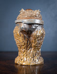 Large Stoneware Wally Bird Grotesque Jar And Cover - Harrington Antiques